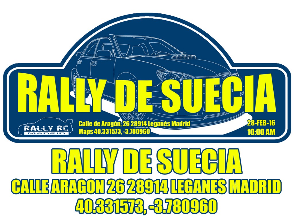 RALLY RC SUECIA 2016